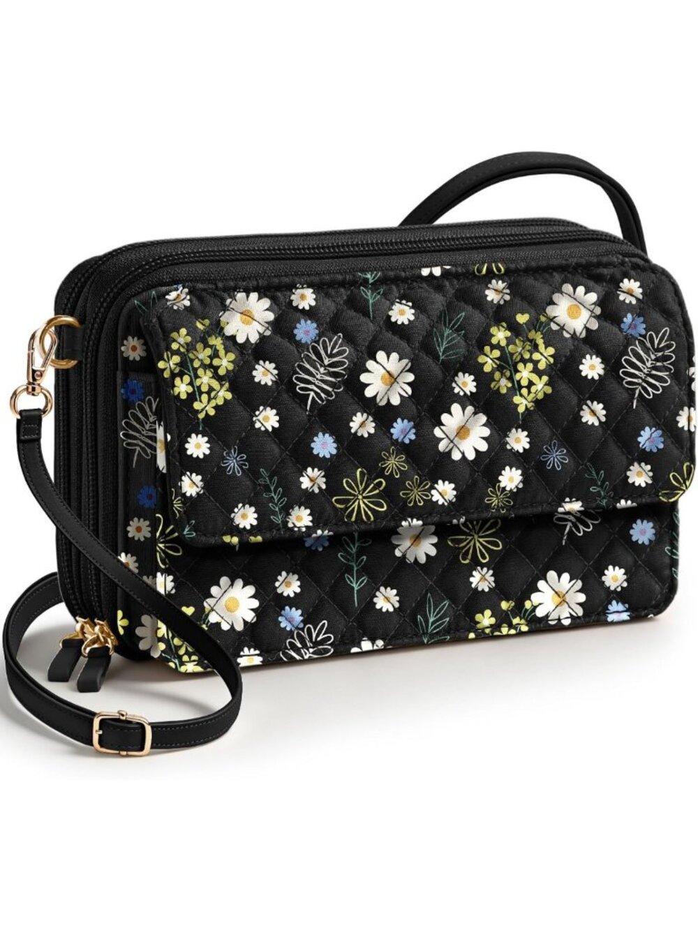 Stylish Cotton Quilted Crossbody Bag for Women - Perfect Everyday Accessory
